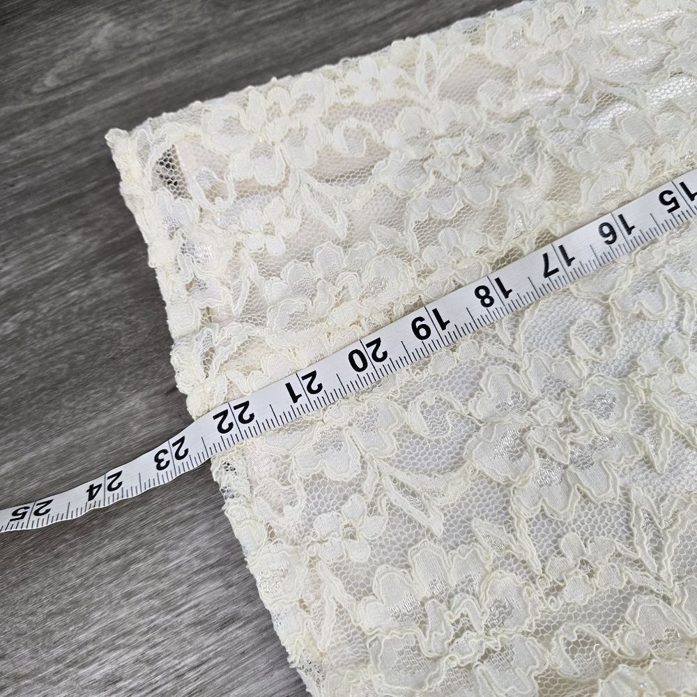 Laura Ashley Lace Blouse with Attached Camisole - Picture 5 of 13